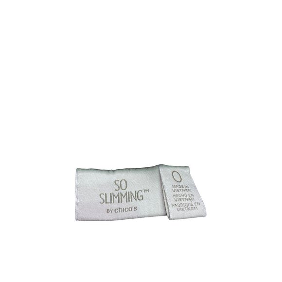 Chicos So Slimming Helene Leggings Pants Womens Size 0 Black Pull On Stretch - Picture 6 of 9